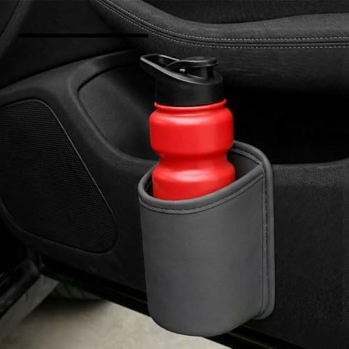 Craedli Car Door Cup Holder, Clip-On Back Seat Hanging Storage Bag - Image 6