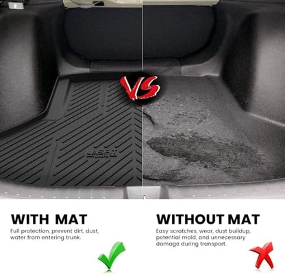LASFIT All Weather Cargo Mats for Honda Civic 2022-2026 - Image 4