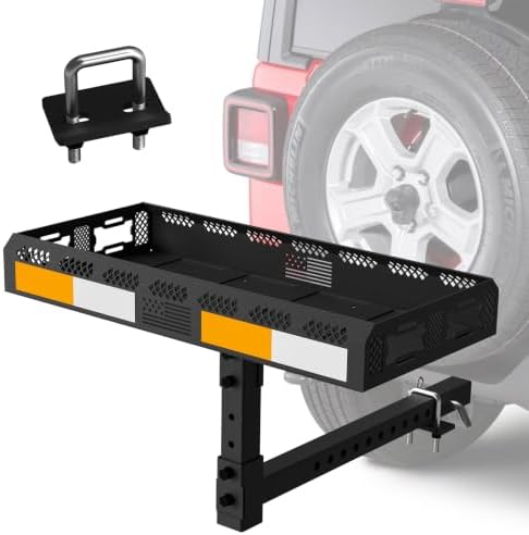 Hitch Basket, 500LBS Heavy Duty Rust-Proof by Unknown
