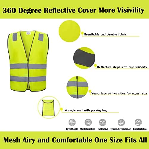 Safety Vests 10 Pack - Image 5