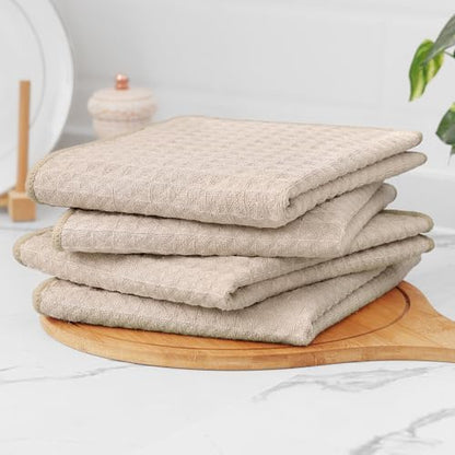 Homaxy Microfiber Kitchen Towels and Dishcloths Sets, 12 Pack - Image 6