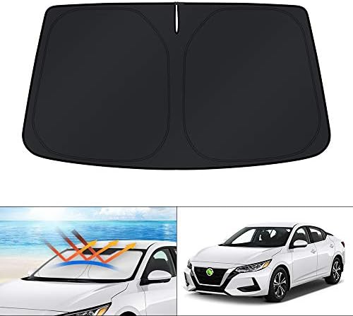 KUST Windshield Sun Shade for 2020-2025 Nissan Sentra Sedan Accessories by KUST