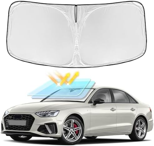 for Audi A4 2017-2024 2025 Windshield Sun Shade by ZOIBVCARSUNSHADE
