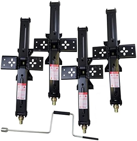 Class A Customs 4 Pack of 30 7, 500lb RV Scissor Jacks | Stabilizer Jacks | RV by classAcustoms