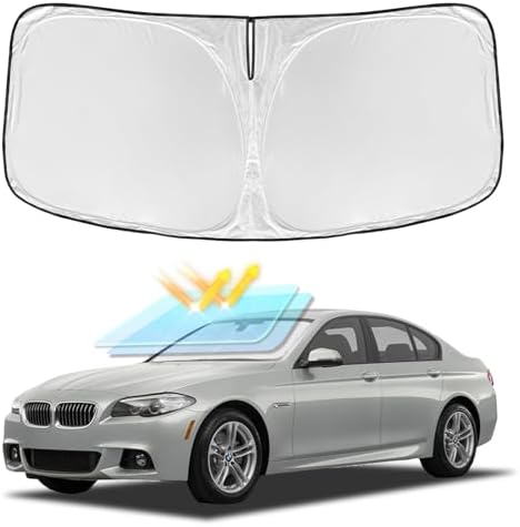 for BMW 5 Series 2011-2016 Windshield Sun Shade by ZOIBVCARSUNSHADE