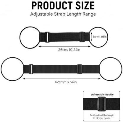 2 Pcs Luggage Straps for Suitcases, New Flexible and Adjustable Elastic - Image 6