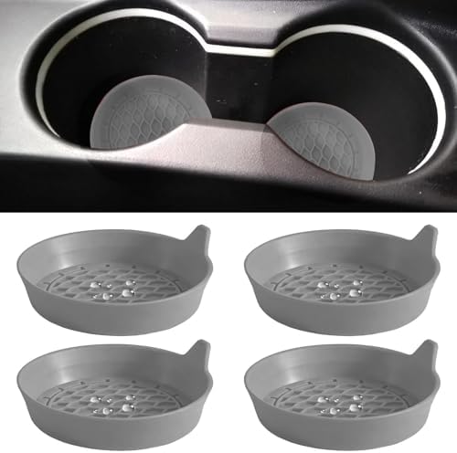 4 PCS Car Cup Coasters, Cup Holder Coaster by BFXM