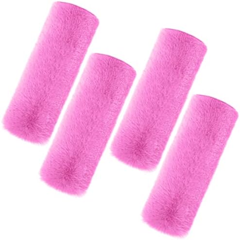 Boao 4 Pack Sheepskin Seat Belt Cover Shoulder Pad by Boao