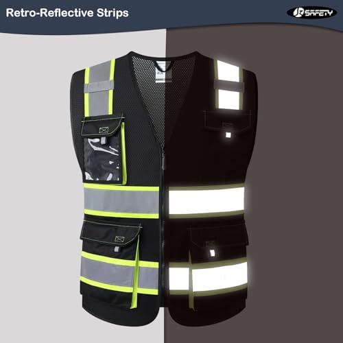 JKSafety Hi Vis Reflective Safety Vests - Image 2