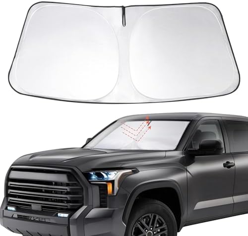 Windshield Sun Shade Sunshade for 2007-2025 2026 Toyota Tundra by LHFLIVE