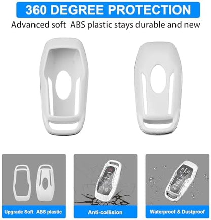 QBUC for Ford Key fob Cover, 4/5 Buttons Smart Key - Image 5