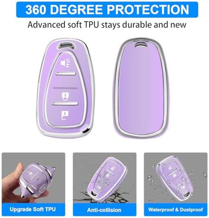 QBUC for Chevy Key Fob Cover, 3-Button Design - Image 5