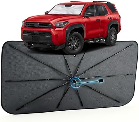 Car Windshield Sun Shade Umbrella by MakeLifeBetter