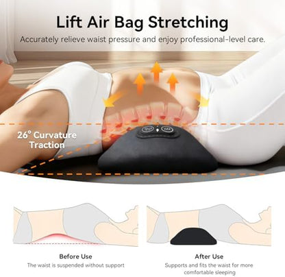 3-in-1 Electric Lumbar Support Pillow, Triple Fusion Back Massager - Image 3