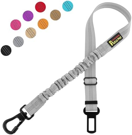 Plutus Pet Dog Seat Belt for Car, Adjustable Harness by PLUTUSPET