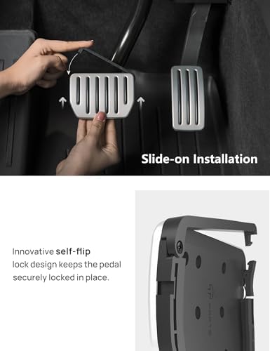 TPARTS Aluminum Self-Flip Lock Pedal Covers - Image 6