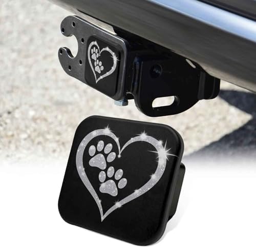 Trailer Hitch Cover 2 Inch Square Receiver Hitch Cover Rubber Tube Plug by Unknown