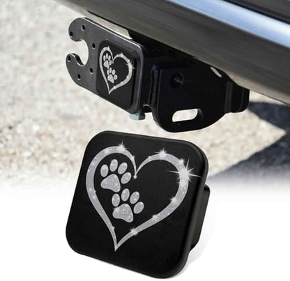 Trailer Hitch Cover 2 Inch Square Receiver Hitch Cover Rubber Tube Plug by Unknown