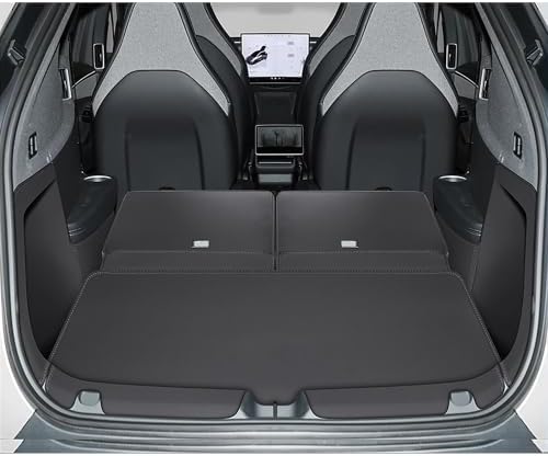 Compatible with 2026 Tesla Model Y L 6 Seater Trunk Mat & Back Seat Cover & by ZYCHUANGYING