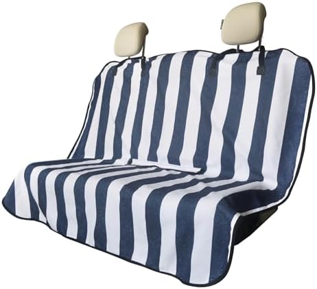 Back Seat Cover for Car Trucks Van SUV Jeep, Waterproof Rear Bench Towel Seat by LoyaGour