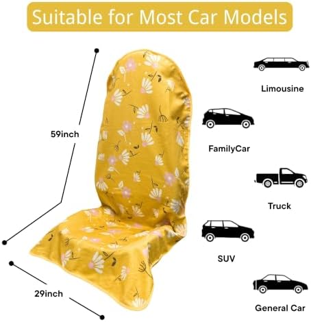 Waterproof Car Seat Cover for Front Seats, Protector for Cars SUVs Trucks - Image 6