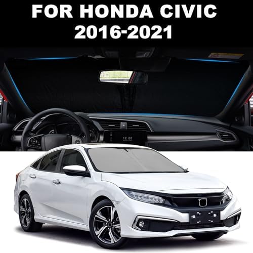 Foldable Front Windshield Sunshade fit - Image 2