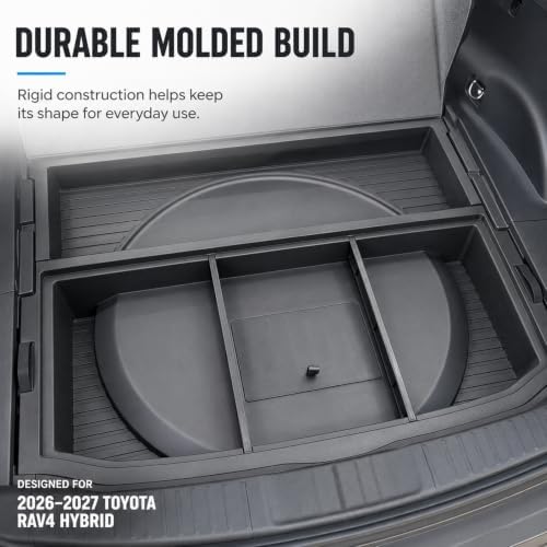 Trunk Storage Box for 2026-2027 Toyota RAV4 Hybrid, Not for PHEV - Image 3
