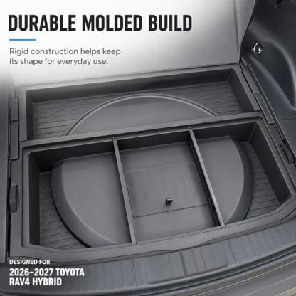 Trunk Storage Box for 2026-2027 Toyota RAV4 Hybrid, Not for PHEV - Image 3