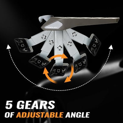 Tooenjoy Folding Car Door Step Vehicle Pedal Ladder - Image 3