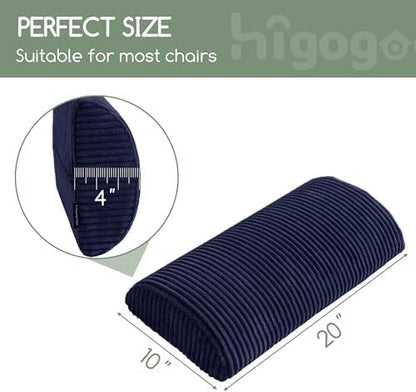 HIGOGOGO Lumbar Support Pillow for Recliner Chair/Accent Chair/Couch, Memory - Image 2