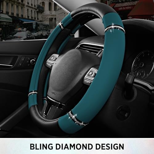 Road Comfort Leather Steering Wheel Cover – Premium Anti-Slip Car Steering - Image 6