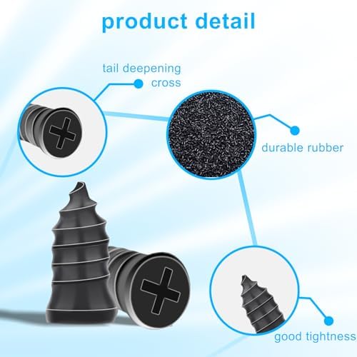 36Pcs Screw-in Tire Plug Kit Quick Fix Emergency Tire Repair Set - Image 4