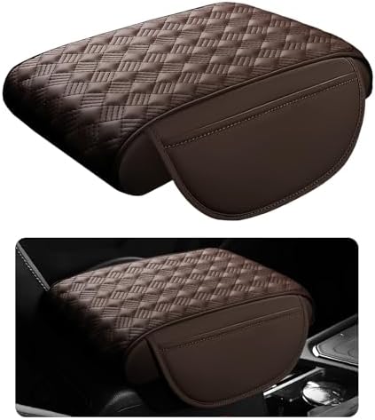 Car Armrest Cushion, 12.2"x8.3" Memory Foam Console Pad by Hbxdeco