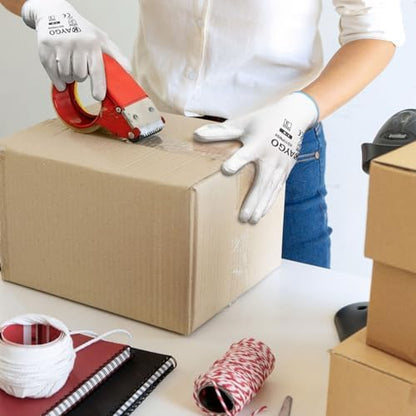 KAYGO Safety Work Gloves for Men Women, PU Coated Palm & Fingers - Image 5