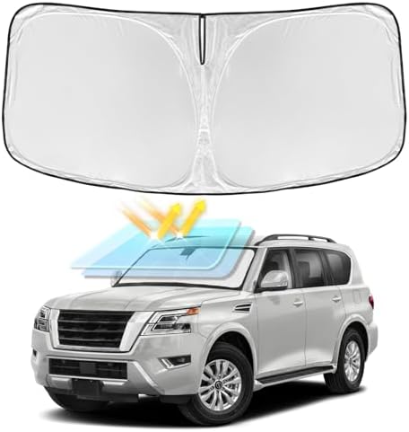 for Nissan Armada 2017-2026 Windshield Sun Shade by ZOIBVCARSUNSHADE