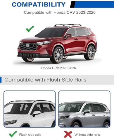 Roof Rack Cross Bars for 2023-2026 Honda CRV CR-V & CRV Sport Hybrid - Image 2