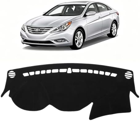 FIILINES Dash Cover for 2011 2012 2013 2014 Hyundai Sonata, Dashboard Cover Mat by FIILINESBuyNow