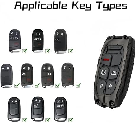 Heavy Zinc Alloy Key fob Cover, Key Case, Accessories Compatible - Image 2