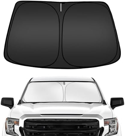 ARISMOTOR Windshield Sun Shade for Chevy Silverado/GMC Sierra 1500 2500 3500 by ARISMOTOR