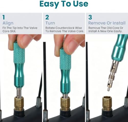 3Pcs Valve Stem Removal Tool Valve Core Remover - Image 5