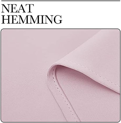 NICETOWN Blackout Curtain Panels, 1 Pair, 55 x 68-inch, Lavender Pink - Image 6