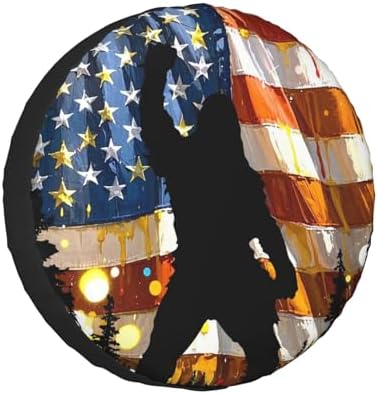 American Flag Spare Tire Cover Wheel Protectors by Ovitssrk