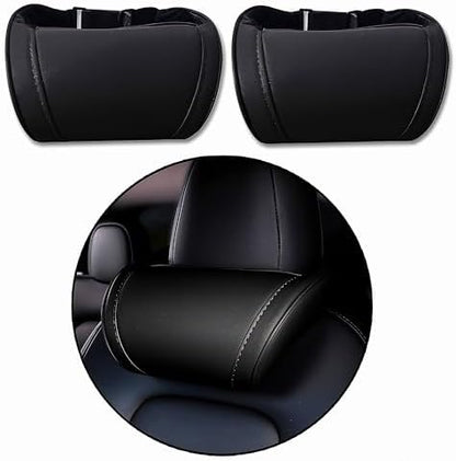 Car Headrest Neck Pillow Support Ergonomic, by CoolKo