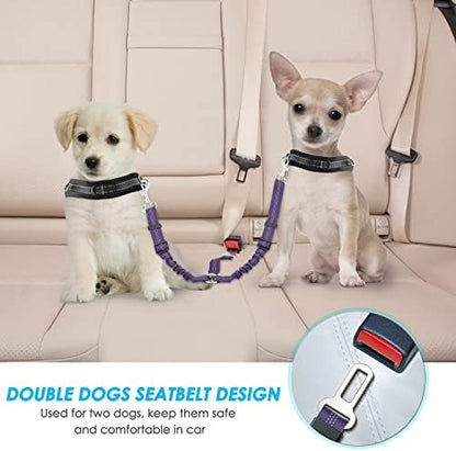 SlowTon Double Dog Seat Belt for Car - Image 2