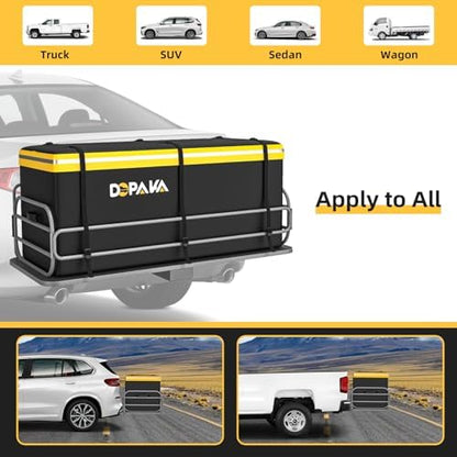 Hitch Cargo Carrier Bag 100% Waterproof Hitch 18.2 Cubic Feet 58.5" x 22" x 25" - Image 5