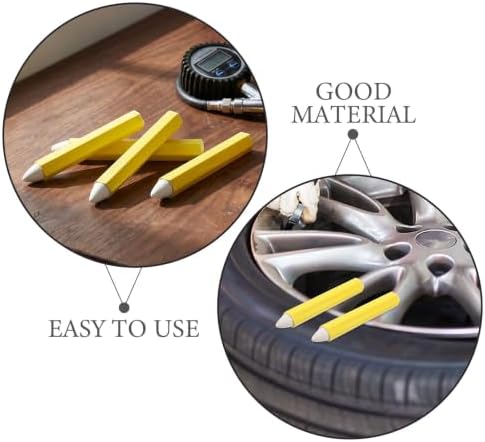 12pcs Tire Marker Pen for Auto Repairs, Weather Resistant Wax Crayon - Image 3