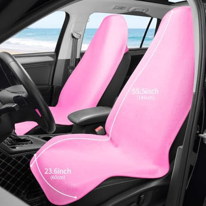 Waterproof Car Seat Cover Universal Fits Car Sweat Towel - Image 6