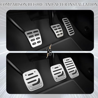 3PCS Non-Slip Pedal Covers for Manual Transmission Vehicles - Image 6