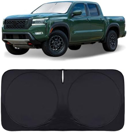Windshield Sun Shade for Nissan Frontier 2022-2024 2025 2026 Sunshade by INSAUTO