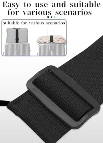 Luggage Straps Bag Bungee Luggage Straps Suitcase Adjustable Belt，Add a Bag - Image 6